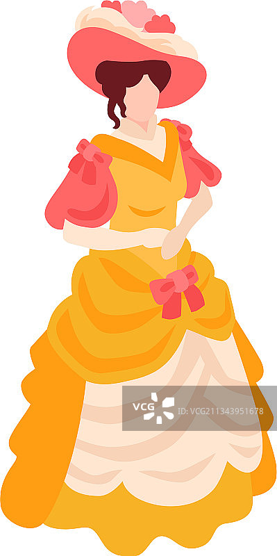 维多利亚时尚图标图片素材