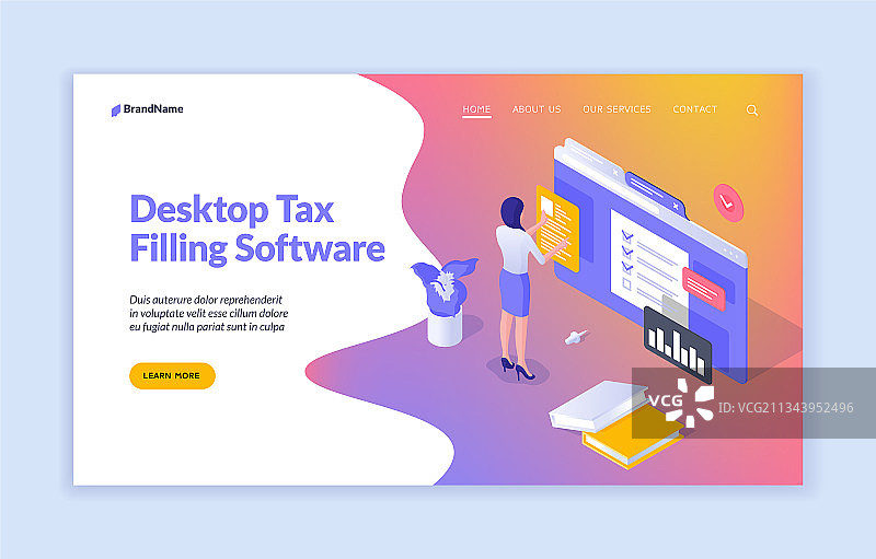 数字填写文件女人写税图片素材