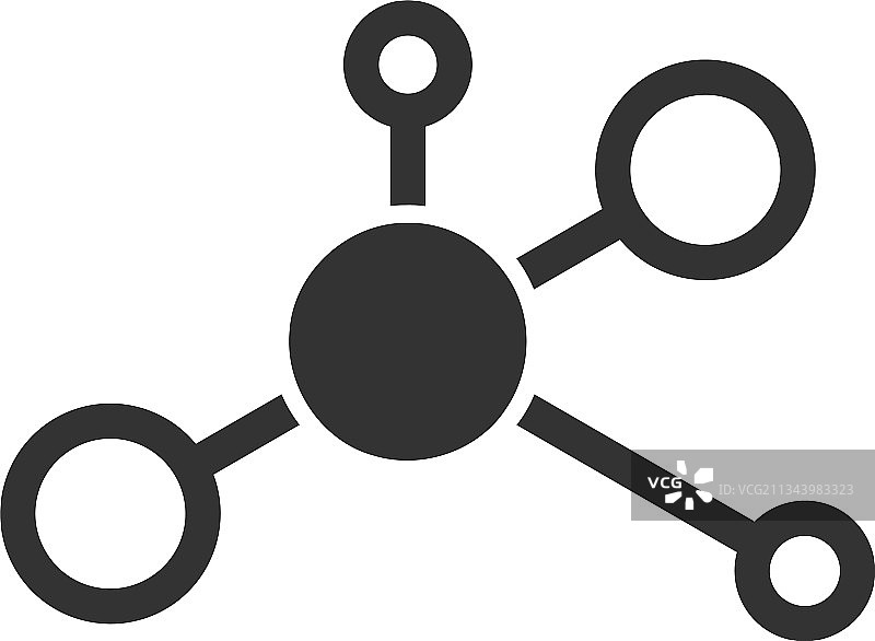 分配模型扁平图标图片素材