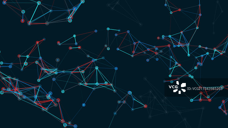 带连接线的极简封面设计图片素材