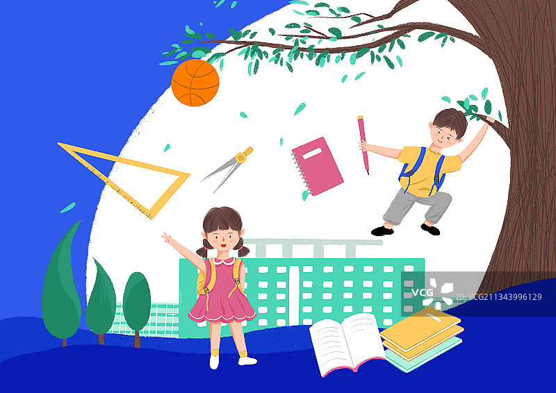 开学季图片素材