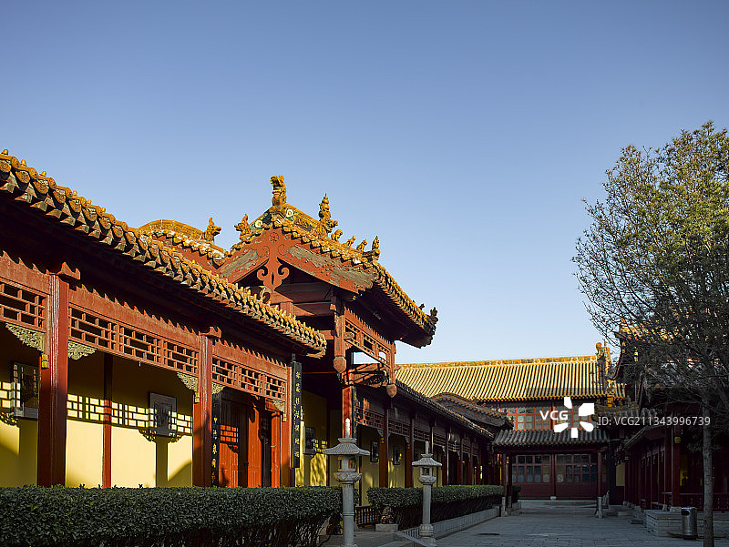 河北省石家庄市赵县栢林禅寺图片素材