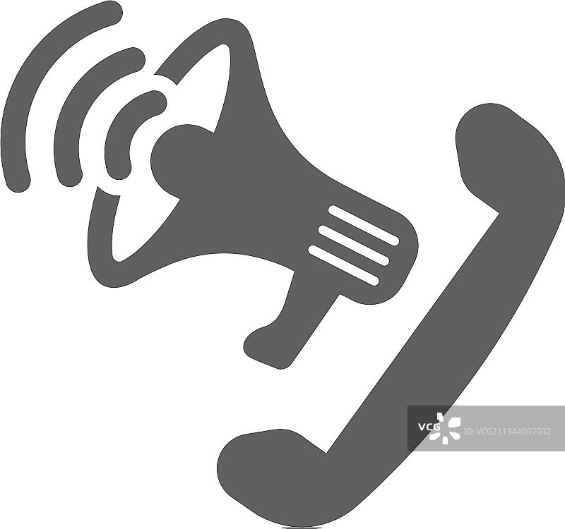 电话营销广告图标图片素材