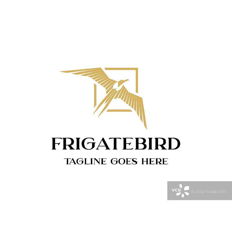 军舰鸟标志图片素材