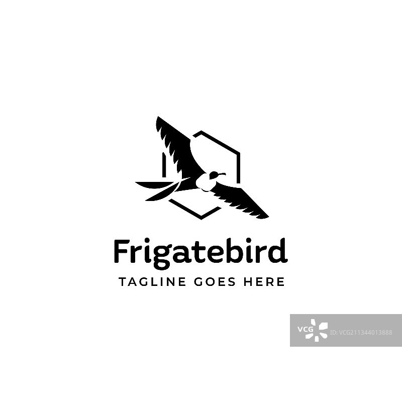 军舰鸟标志图片素材