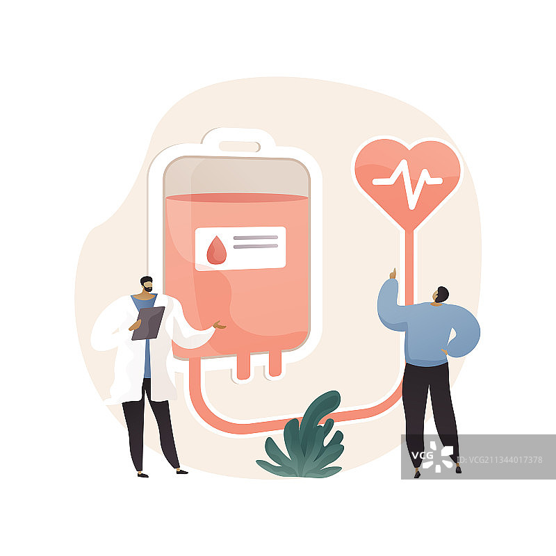 献血抽象概念图片素材