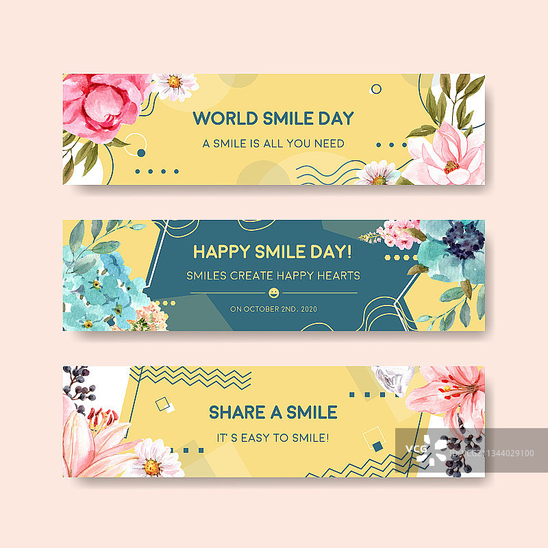 花束设计banner模板图片素材