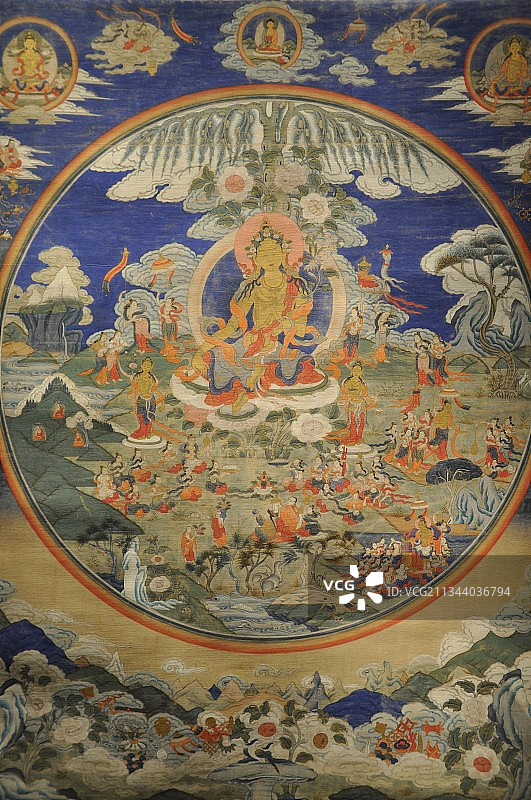 成都市博物馆 唐卡图片素材