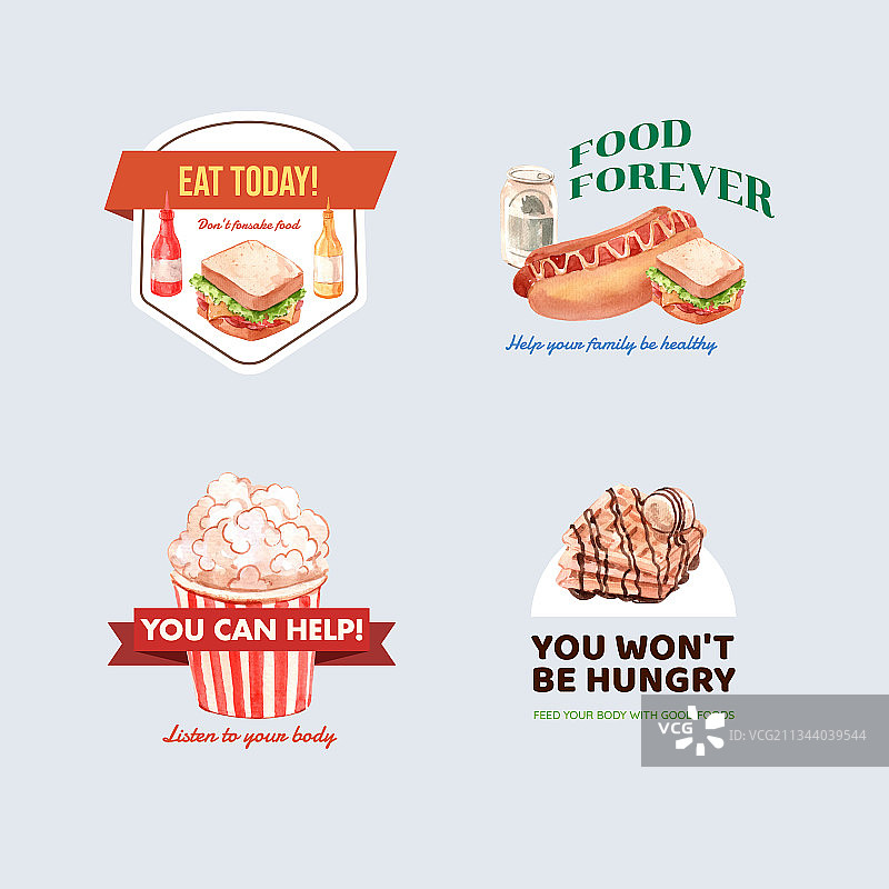 世界粮食日概念设计logo图片素材