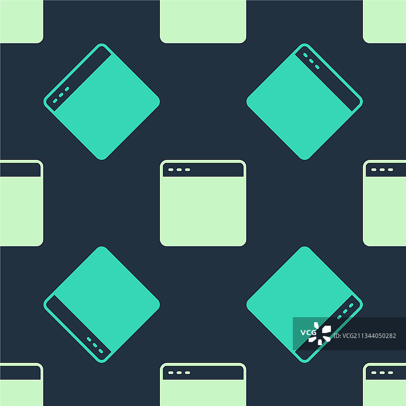 绿色米色浏览器窗口图标图片素材