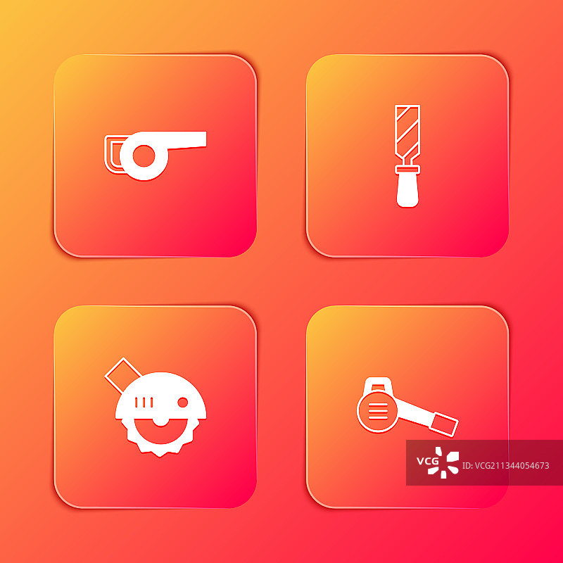 树叶花园鼓风机锉刀金属文件电动工具图片素材