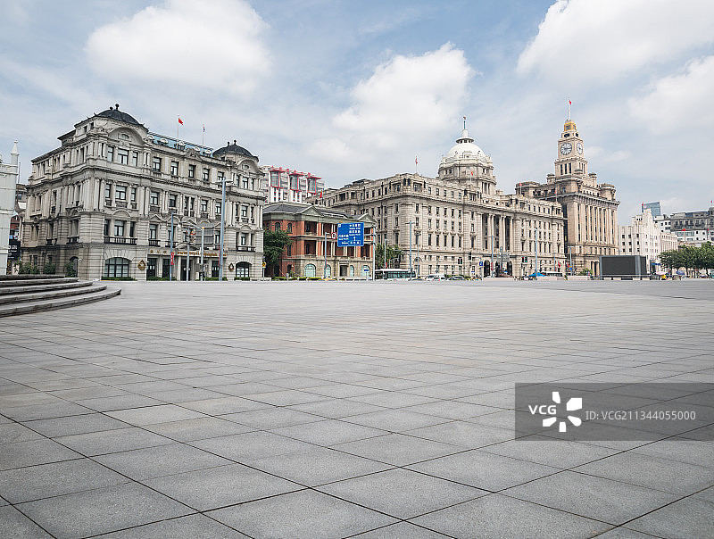 外滩街道图片素材