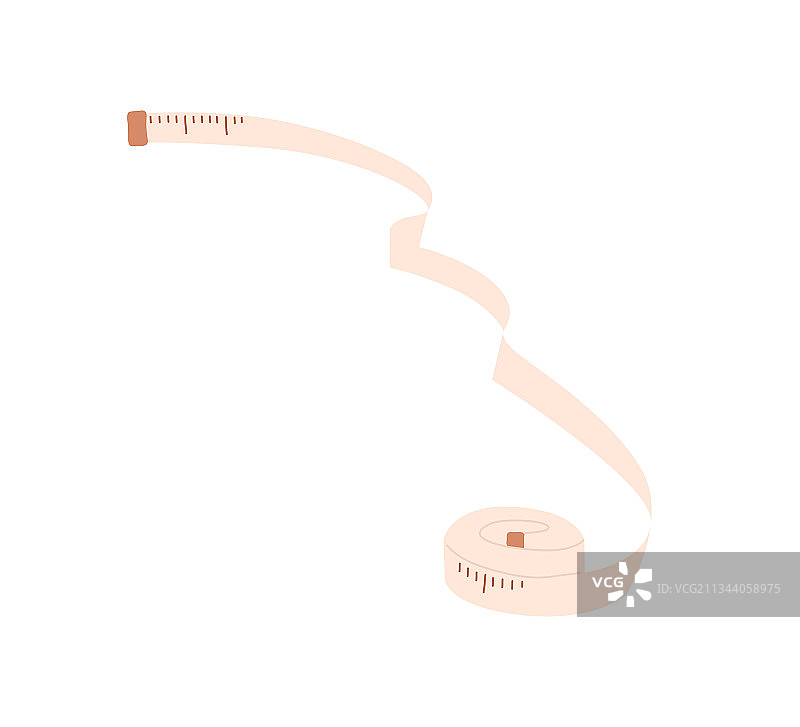 卷尺测量长度图片素材