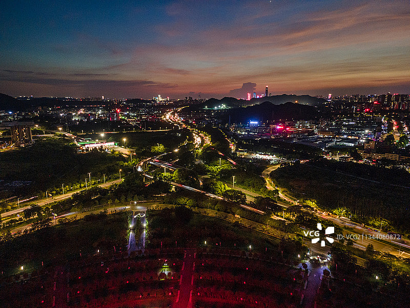繁华城市立交桥图片素材