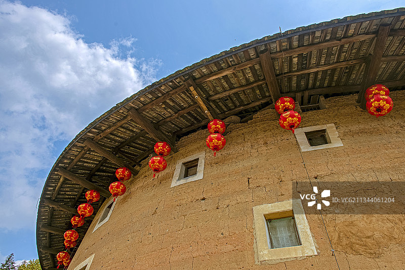福建南靖土楼图片素材