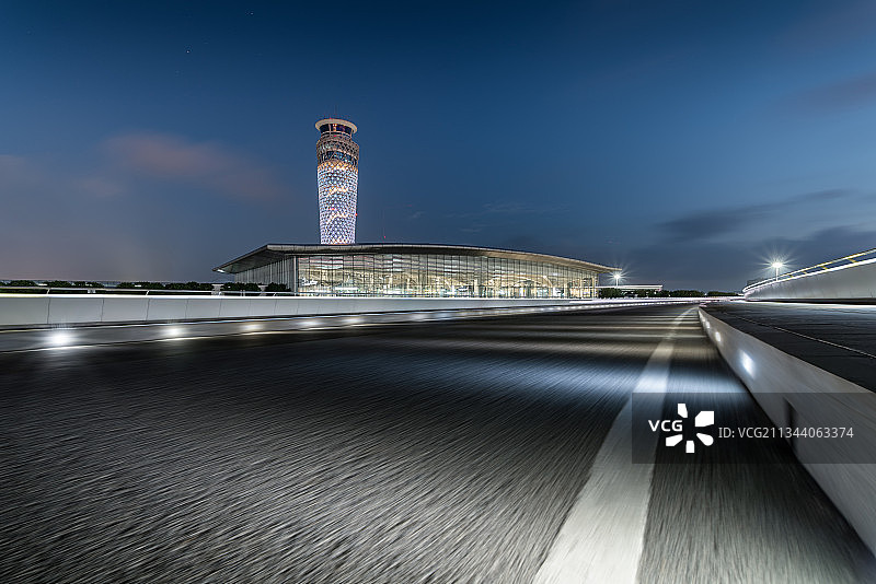 国际机场道路平台图片素材