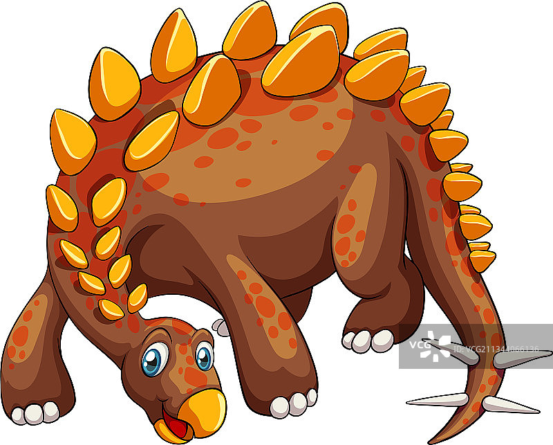 卡通剑龙图片素材