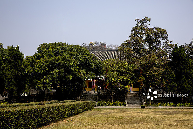 中国广西桂林市独秀峰王城景区靖江王府图片素材