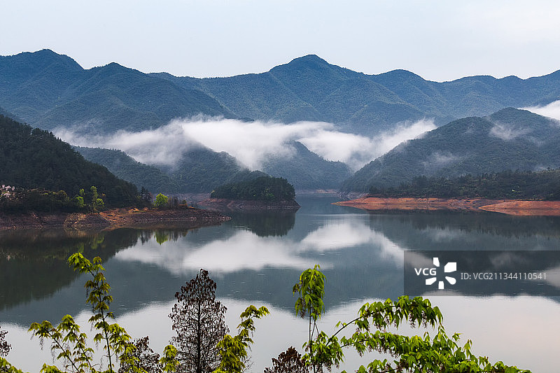 宁波亭下湖图片素材