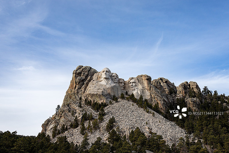 美国总统山图片素材