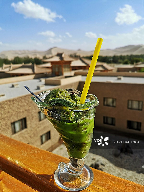 敦煌山庄尽享美好休闲时光图片素材