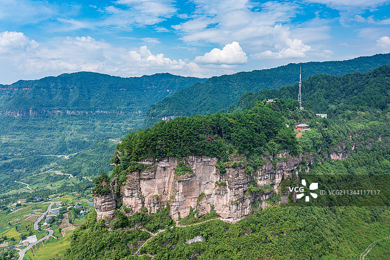 重庆綦江白云观图片素材
