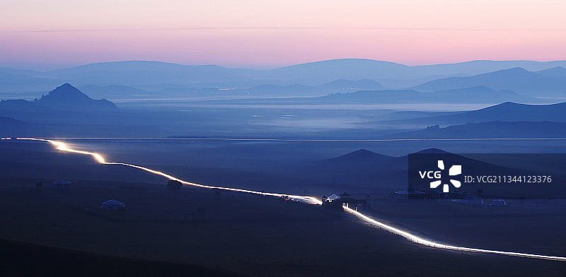 光路（内蒙古红山军马场影视基地）图片素材