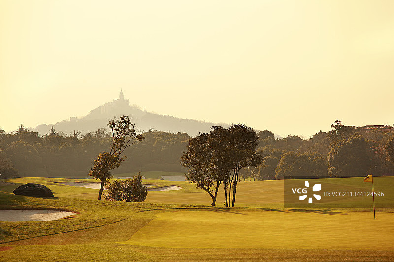 上海佘山国际高尔夫俱乐部图片素材