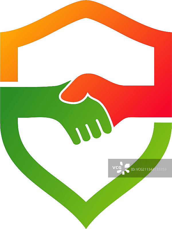 盾牌交易Logo模板图片素材