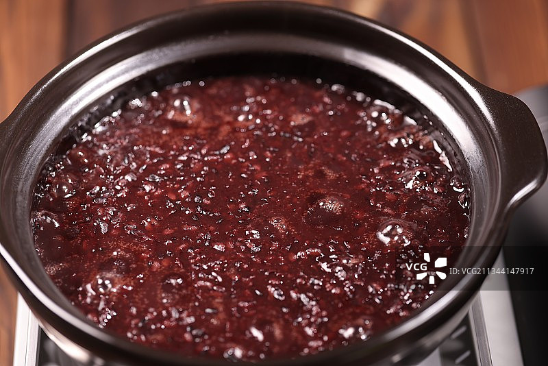 黑米粥图片素材