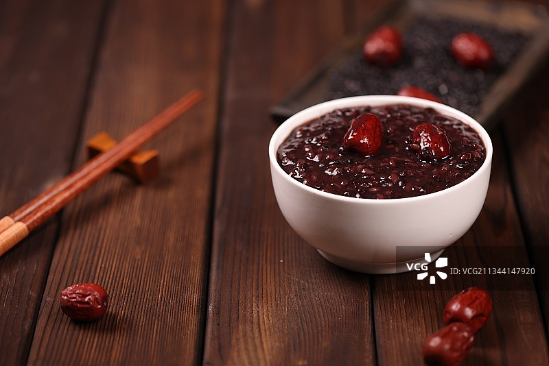 黑米粥图片素材