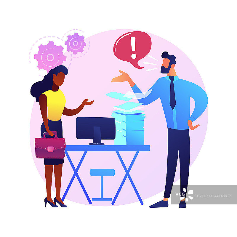 种族歧视抽象概念图片素材