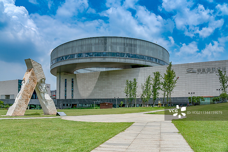 长沙文化新地标－李自健美术馆图片素材