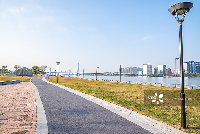 广州南沙明珠湾灵山岛尖海滨风光图片素材