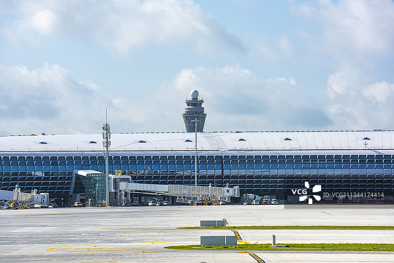 深圳机场卫星厅图片素材