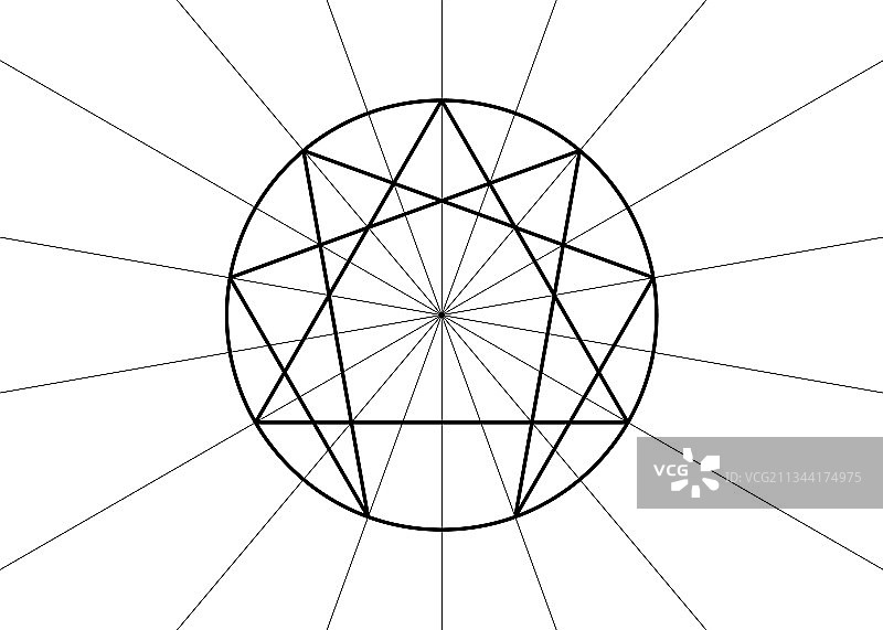 九型人格标志图片素材