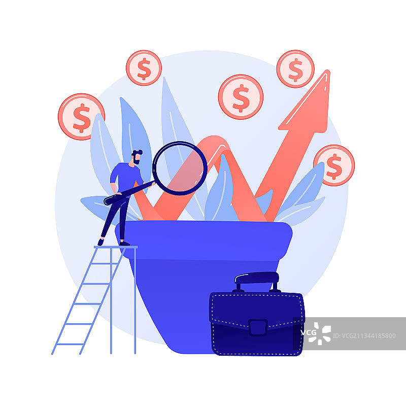 业务增长概念隐喻图片素材