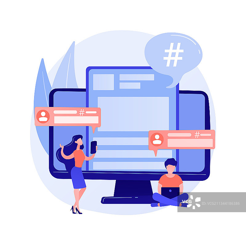 微博平台概念设计图片素材