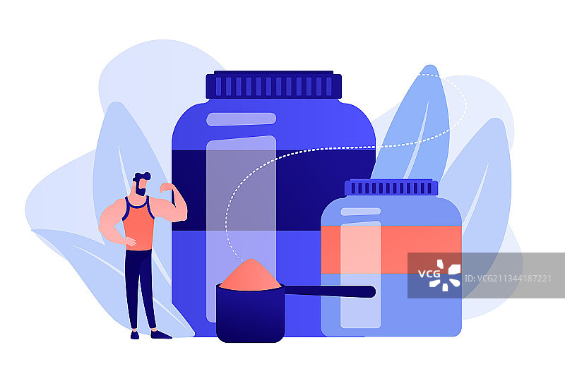 运动营养概念图片素材