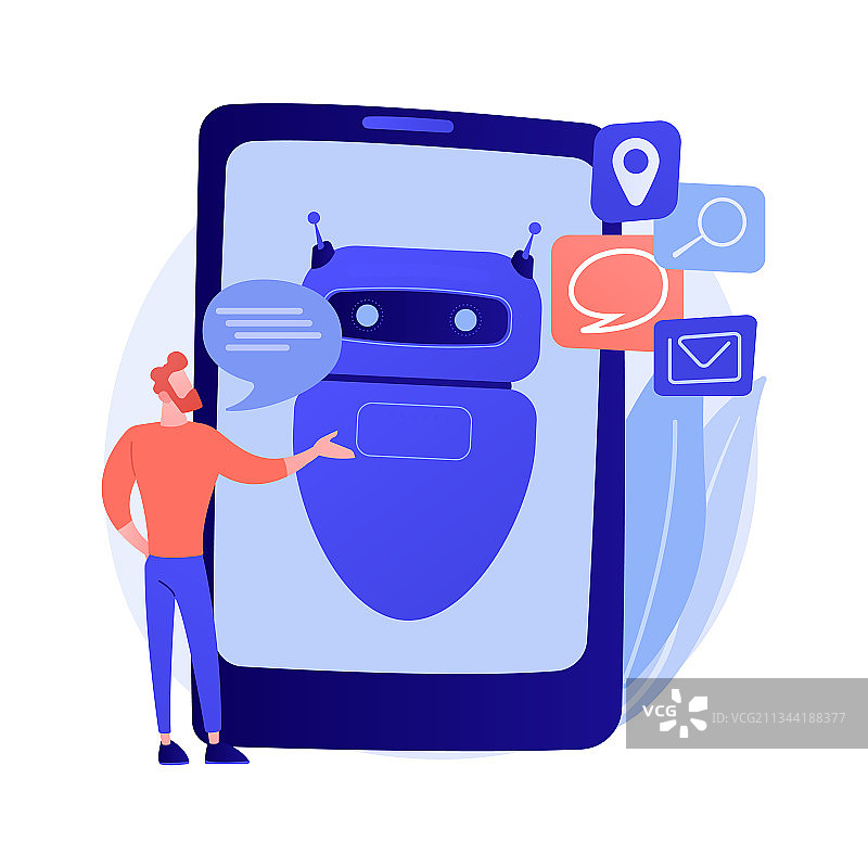 人工神经网络训练概念图片素材