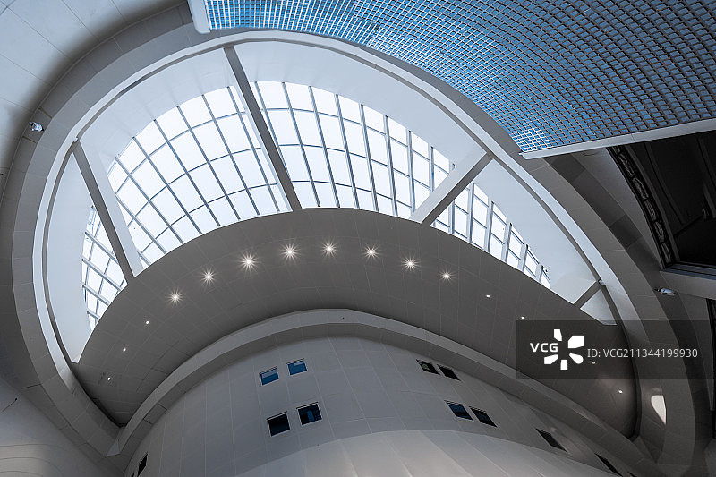 南水北调纪念馆建筑穹顶图片素材