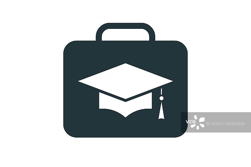 实习生扁平风格图标图片素材