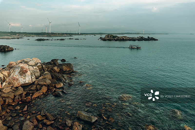 中国广东省揭阳市惠来县客鸟尾图片素材