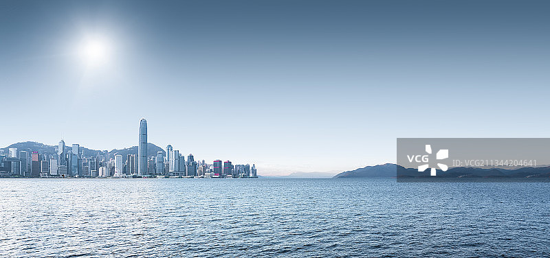 香港维多利亚港图片素材