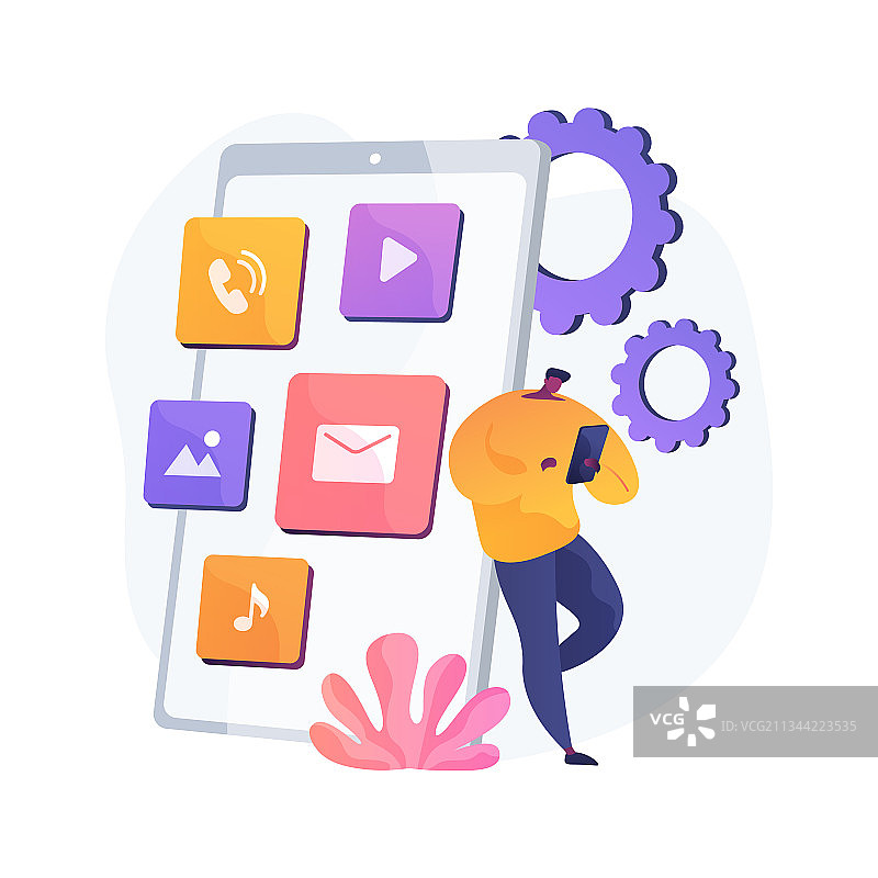 原生APP抽象概念图片素材