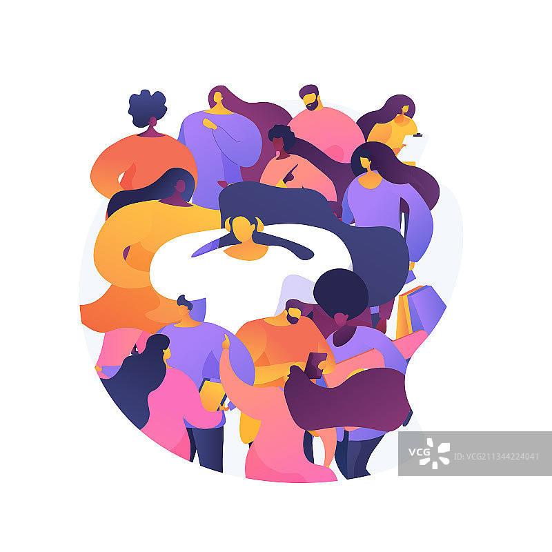 人口过剩抽象概念图片素材