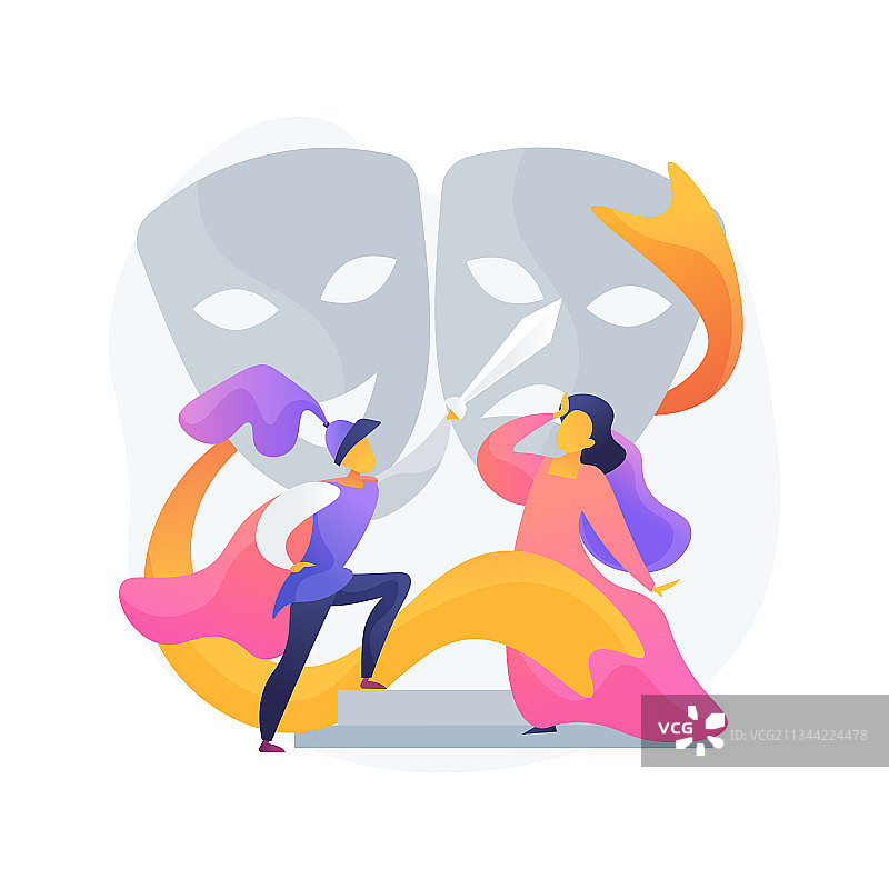 学校剧院 抽象概念图片素材