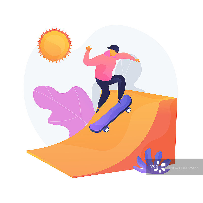 极限运动概念隐喻图片素材