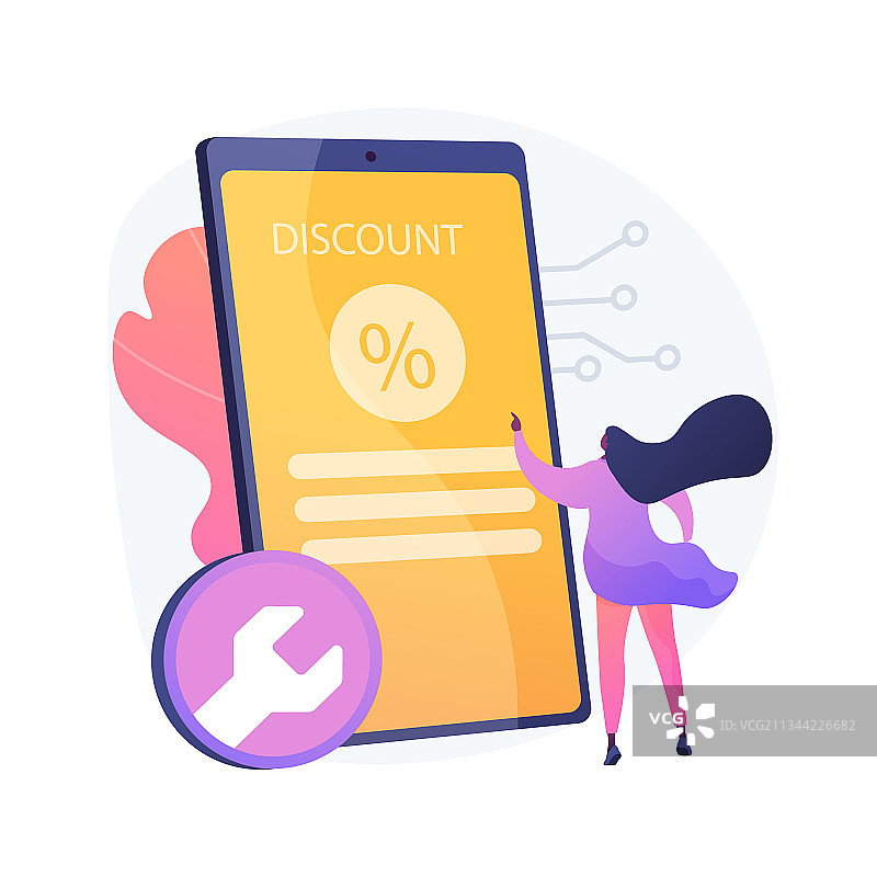 翻新设备抽象概念图片素材