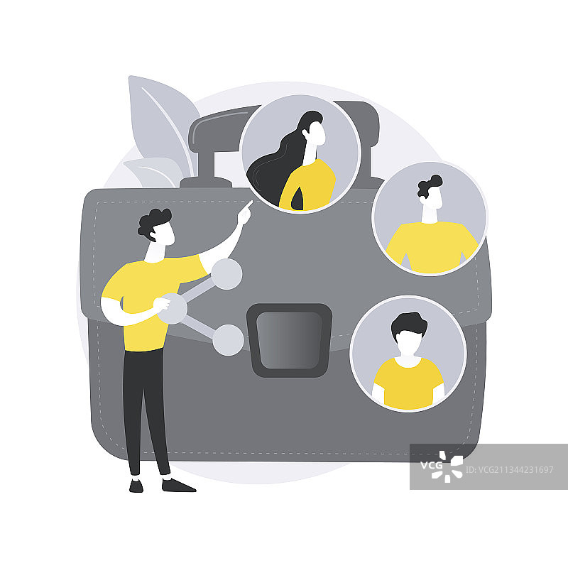 员工分享抽象概念图片素材